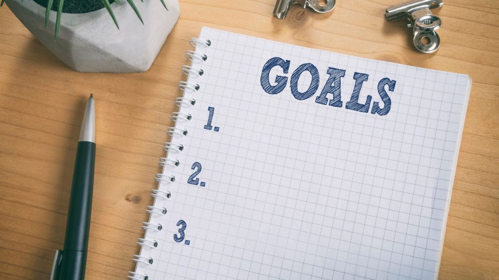 Setting clear goals