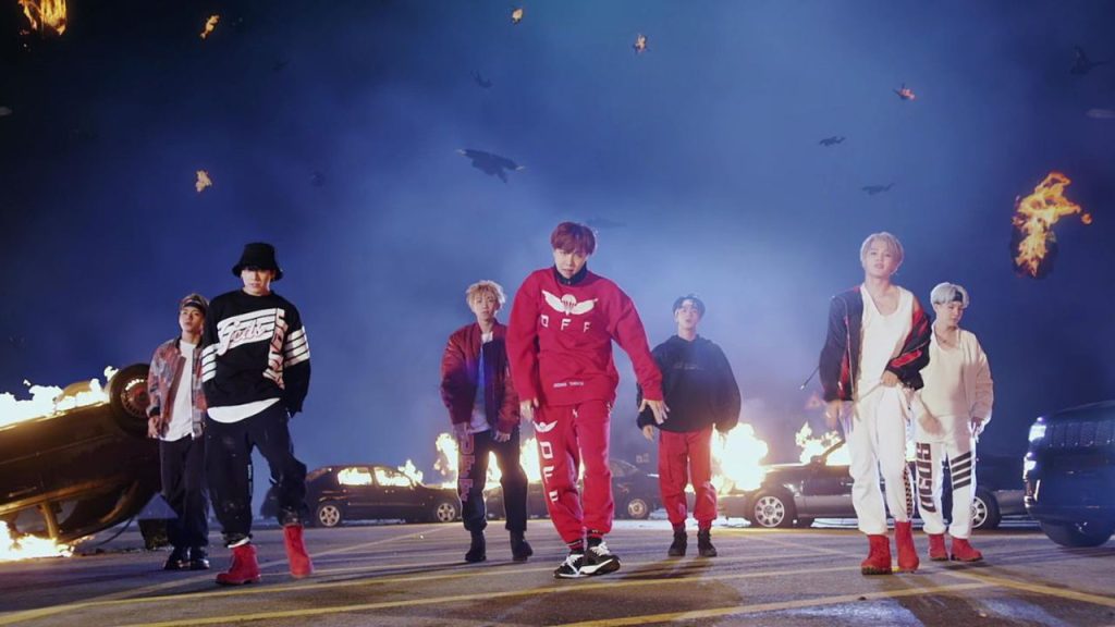 K-pop group BTS's song Mic drop