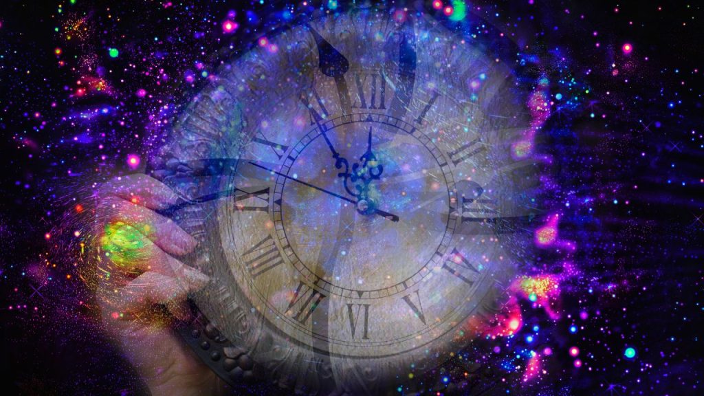 Activity of time in space