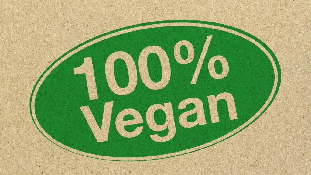 100% vegan diet